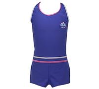 Kidz Swimmers Girls Boyleg Swimming Costume Very Peri (12-13 Years)
