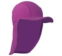 Kidz Swimmers Girls Orchid Purple Sun Protection Legionnaire Cap UPF 50+ Large (10 Years Plus)