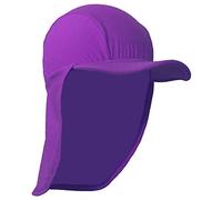 Kidz Swimmers Girls Radiant Orchid Sun Protection Legionnaire Cap UPF 50+ (Large 10 Years Plus)