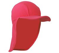 Kidz Swimmers Girls Sun Protection Legionnaire Cap UPF 50+ Camelia Rose (Small 2-5 Years)