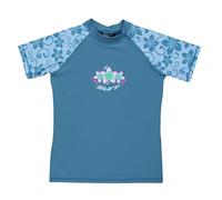 Kidz Swimmers Girls UV Sun Protection Rash Vest UPF 50+ Faded Denim (9-10 Years)