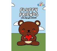 Kidzzo Fluffy Friends Coloring Book (Kidzzo coloring books)