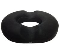 Kieba Hemorrhoid Treatment Donut Tailbone Cushion for Hemorrhoids, Prostate Cushion, Pregnancy Cushion, 18 Inches. Ultra Premium Comfort Foam Hemorrhoid Pillow (Black)