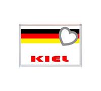 Kiel - Germany - Love German Flag, Town & Cities - Jumbo Fridge Magnet