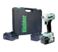 Kielder Kielder KWT-040 1/2" Drive 18V Brushless 400Nm Ultra-compact Impact Wrench with 2 x 4.0Ah Batteries