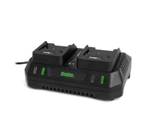 Kielder KWT-004-21 TYPE18 18V Dual Port Charger