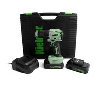 Kielder Kwt-019 Type18 18V 13mm 75Nm Ultra Compact Drill Driver + 2X 2Ah Batteries + 4X Cobalt Drill Bits + Belt Clip + Carry Case