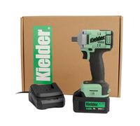 Kielder Kwt-040-81 Type18 18V 1/2" Ultra Compact Impact Wrench, 1 X 4.0Ah + Charger (Eco Case With Eva Foam Insert)