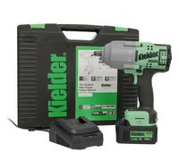 Kielder Kwt-085-01 18V Brushless Cordless 1/2" 1790Nm High Torque Impact Wrench, 1 X 5.0Ah Li-Ion Type18 Battery Kit