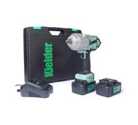 Kielder KWT-085 18V Brushless 1/2” 1050Nm Impact Wrench with 2x 5.0Ah Batteries & Charger