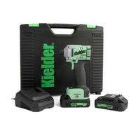 Kielder Kwt-155-02 Type18 18V 1/4" Ultra Compact Impact Driver With 2 X 2.0Ah Batteries & Charger(Kit)