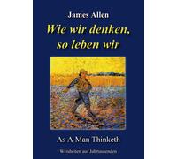 Kienitz - Wie wir denken so leben wir As A Man Thinketh - New paperba - X555z