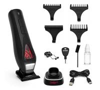 Kiepe Hepike Cordless Hair Trimmer Red 6363, Long-Life Lithium Battery | Powered Trimmer for Men, Haircut & Beard Grooming, Ideal for Hairdressers, Barbers & Stylists