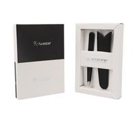 Kiepe Professional Tweezers, Oblique Tip 10cm, Stainless Steel, Modern, Vibrant, Black