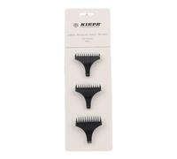 Kiepe - Trimmer Attachment Comb Guard Set 3pcs 635.1, Professional Mini Booster Trimmer Combs, Hair Trimmer Attachments for Barbers, Beard Trimming Comb Set, Durable Clipper Guard Combs for Men