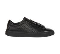 Kieran Tennis Monograme - male - Boss - Sneakers - Black - 9 UK - Shoes 9 UK