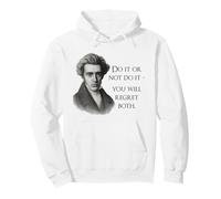 Kierkegaard Quote Do it or not Philosopher Meme Pullover Hoodie