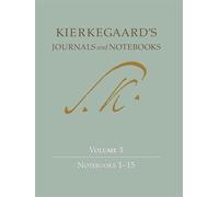 Kierkegaard`s Journals and Notebooks, Volume 3 - Notebooks 1-15: 4
