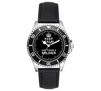 KIESENBERG Gift Bundeswehr Article Keep Calm and Thank a Soldier Watch L-1412