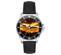 KIESENBERG Gift for Pilots Stewardess Hobby Aviator Watch L-20022