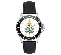 KIESENBERG - Gifts Scotland Thistle Coat of Arms Fan Watch L-20723