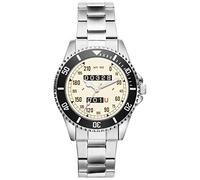 KIESENBERG Men's Watch Gift for BMW 328 Fans Cockpit Speedo Quartz Analog Wrist Watch 20754