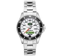 KIESENBERG Men's Watch Gift for Chevrolet Camaro Fans Cockpit Speedo Quartz Analog Wrist Watch 20635