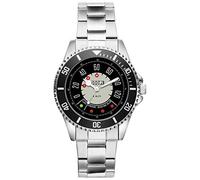 KIESENBERG Men's Watch Gift for Fiat 500 Fans Cockpit Speedo Quartz Analog Wrist Watch 20765