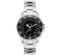 KIESENBERG Men's Watch Gift for Jaguar E-Type Fans Cockpit Speedo Quartz Analog Wrist Watch 20761