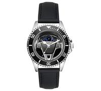 KIESENBERG Men's Watch Gift for Volvo V40 Fans Cockpit Quartz Analog Wrist Watch L-10079