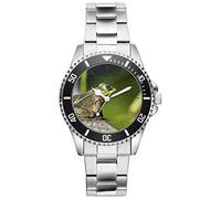 KIESENBERG Watch - Frog Nature Gift Article Idea Fan 4378