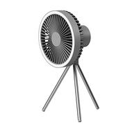KieTeiiK 10000Mah Portable Fan Small Fan with Tripod Flexible Stand Personal Cooling for Bedroom Rechargeable LED Desk Electric Small Quiet Powerful