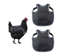 KieTeiiK 2PCS Poultry Garment Protectors Strong Water Resistant Design Minimizes Pecking Injury Without Hen Separation Chicken Protections Gear