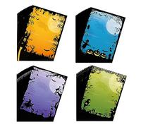 KieTeiiK 60 Pcs Halloween Letter Set, A4 Halloween Letter Papers Set, Double-Sided Patterned Halloween Themed Letterhead, Gothic Letter Paper for Students Kids Writer DIY...