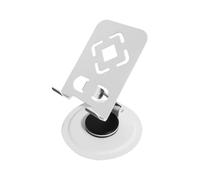 KieTeiiK Aluminum Metal Tablet Stand Rack With 360 Degree Rotating Base Adjustable Suitable For Video Conferencing Watching Movie Phone And Tablet Stand