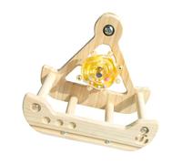 KieTeiiK Bird Swing Stand Toy Promotes Social Interaction Through Gentle Rocking Motion Design For Bird Resting And Standing Swinging Perch Station Parrot Toy