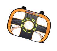 KieTeiiK Direct Current Transport Soccer Training Goal Including 5 Practice Districts Quick Assembly Four Hundred Every Age Category Weather Immune Kids Football Net