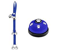 KieTeiiK Dog Cats Training Doorbell with Sturdy Nylons Rope and ABS Bells Pet Doorbell Rope for Toilet Alerts and Commands Durability Pet Training