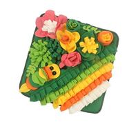 KieTeiiK Dog Feeding Pad Snuffle Toy for Dogs Interactive Puzzle Enrichment Toy for Training Soft Nosework Mat for Puppy Indoor Dog Entertainment