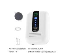 KieTeiiK Electric Aquarium Air Pumps Whispers Adjustable Fish Tanks Bubbler Quiet Powerful Oxygen Aerator Rechargeable Battery Operated Fish Tanks Oxygen Aerator