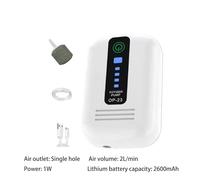KieTeiiK Electric Aquarium Air Pumps Whispers Adjustable Fish Tanks Bubbler Quiet Powerful Oxygen Aerator Rechargeable Battery Operated Fish Tanks Oxygen Aerator