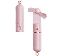 KieTeiiK Handheld Fan 3 Speed Wind Fan Strong Airflows USB/Battery Power Small Pocket with for Girl Mobile