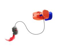 KieTeiiK Intelligent Electric Rotating Puss Toy Feature Different Hanging Accessories for Indoor Play and Exercise Automatic Puss Teaser