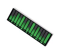 KieTeiiK LED Auditory Spectrum Display Sound Activated 5 Dynamic Lighting LED Music Spectrum For Entertainment Full Green Version Rhythm Light