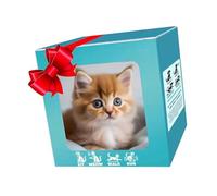 KieTeiiK Life Like Interaction Plush Cats with Simulation Barking Tail Wagging Walking Design for Toddler Craw Learning Education Interaction Barking Cats Plush Toy