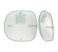 KieTeiiK Litter Pans Tray Liner Replacement 40 X 40 Cm Oxford Fabric Replacement Insert with LEFT RIGHT Position Markers for Care