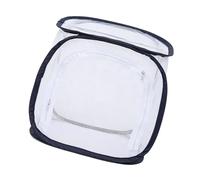 KieTeiiK Miniature Cage House Breathable Polyester Fabric Observation Cage Butterflies Habitat for Nature Study Foldable House