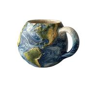 KieTeiiK Planet Mug With Design Durability Ceramic Mugs For Coffee Cup Home Decoration Gift Solar Astronomy Theme Earth Moon Sun Mugs
