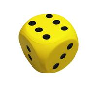 KieTeiiK Playing Square Block Game Math Educational Teaching Dices Foam Giant Dots Decorative Game Large Dices