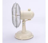 KieTeiiK Portable 5.7inch Oscillating Table Fan Rechargeable 2-Speed USB/AA Battery Powered Desk Fan for Children Men